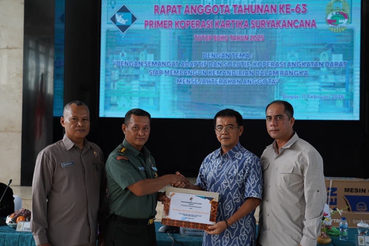 Rapat Anggota Tahunan ke-63 primer koperasi Kartika Suryakancana Tutup Buku Tahun 2025